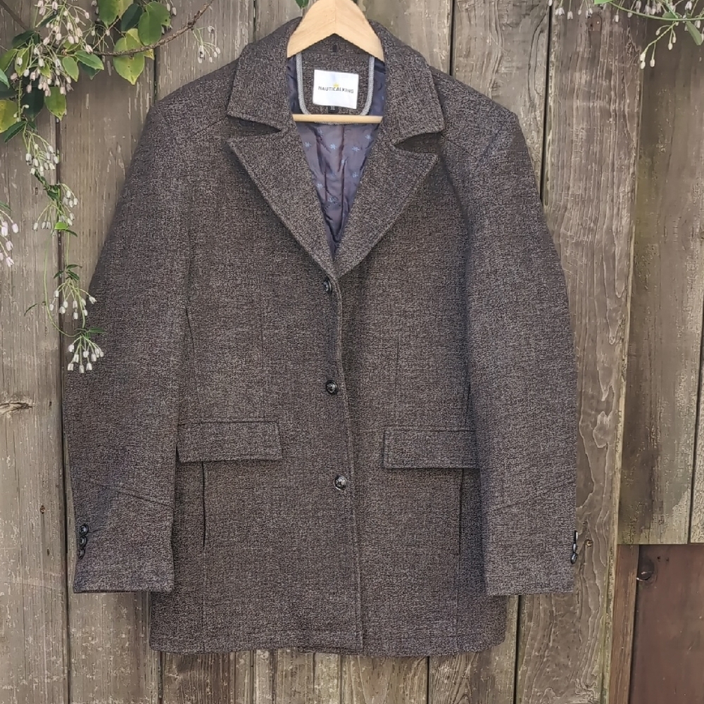 Men's Wool Blend - Tailored Jacket  - XL